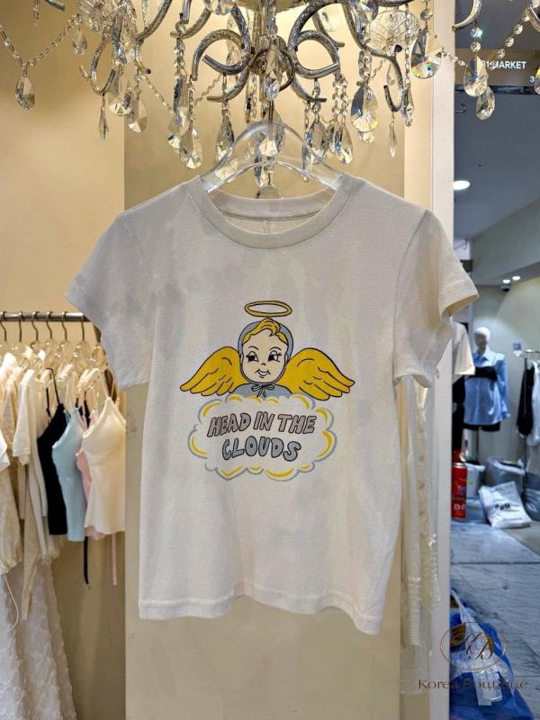SS588 夏季 淘氣小天使tee 
