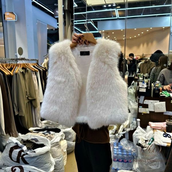 Fw470 冬季 客人點菜款 毛毛背心 