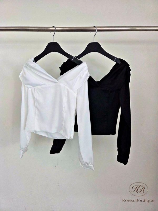 SS158 春季 很美的質感上衣 