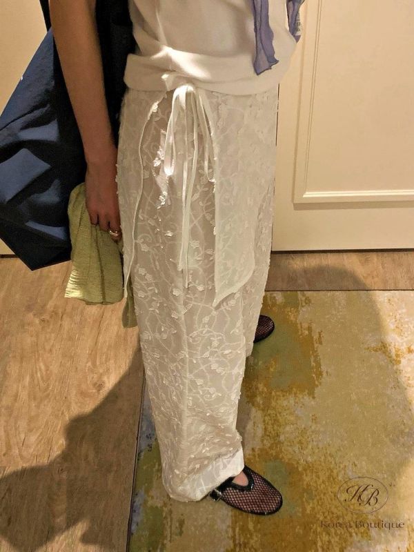 SS460 春季 裙簾蕾絲褲 