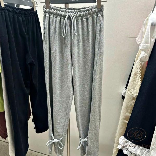 SS301 春季 蝴蝶結設計棉褲 