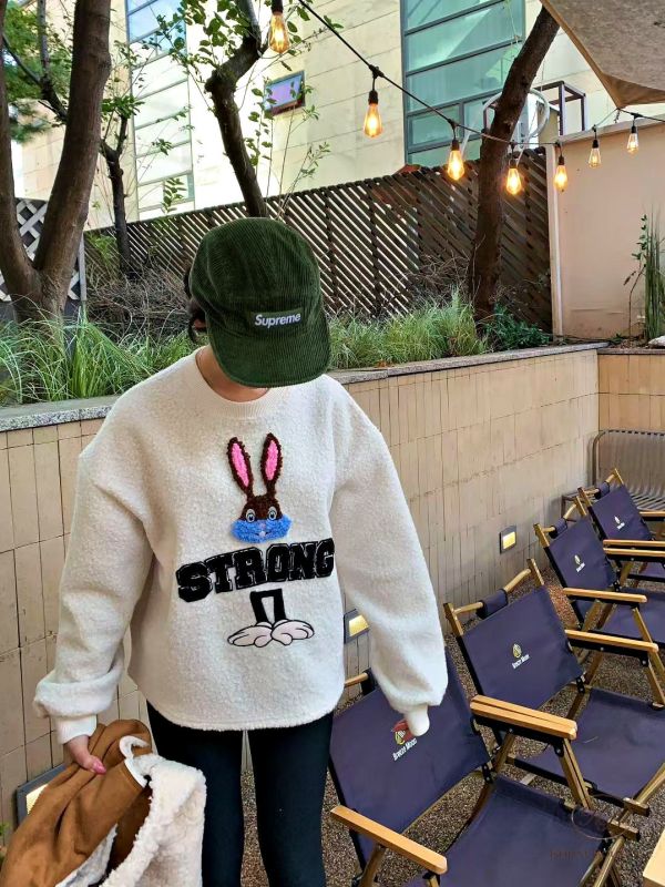 FWKR14 冬季 可愛經典款兔兔羊羔毛 