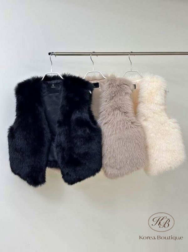 Fw470 冬季 客人點菜款 毛毛背心 