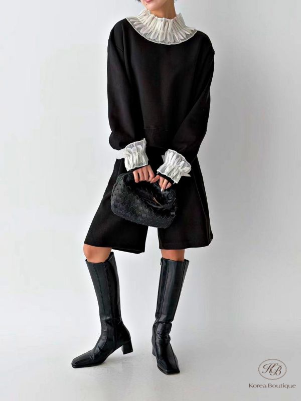 FWKR34 冬季 領口很美的上衣 