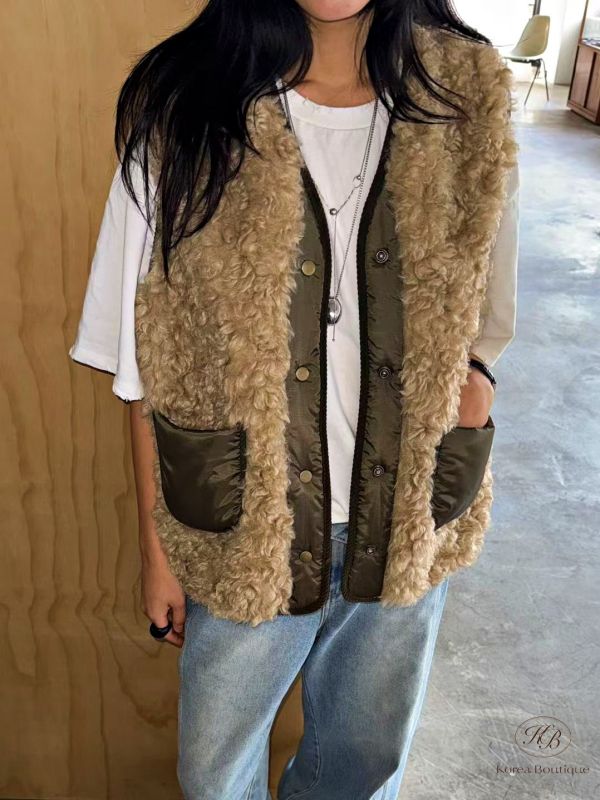 Fw421 秋季 QQ毛背心 