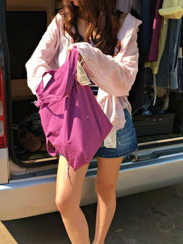 SS466 春季 水桶造型帆布包 