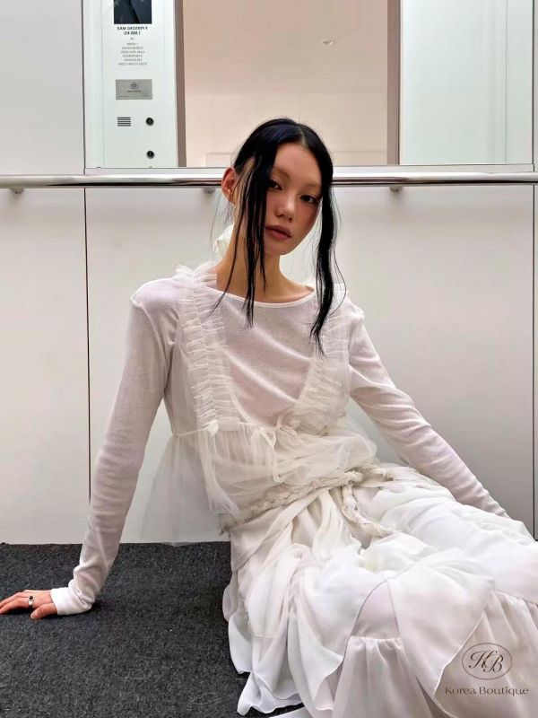 SS198 春季 薄紗背心 