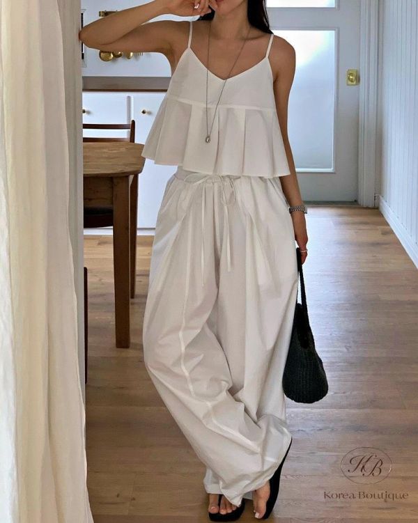 SS425 春季 好喜歡背心套裝 