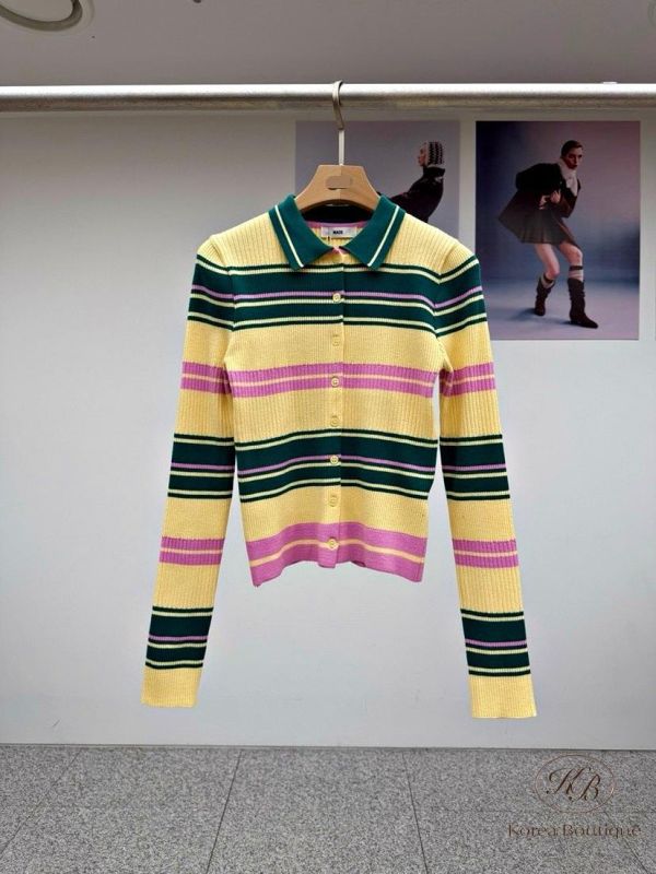 SS15 春季 條紋亮色系也好好看 