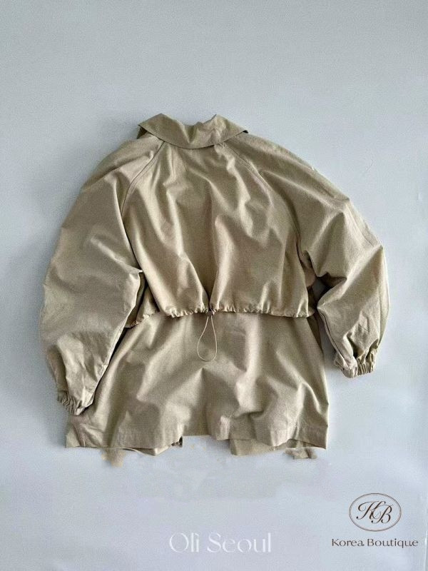 Fw115 秋季 內裡是格子布的風衣 