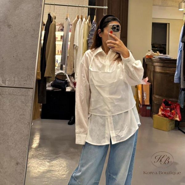 SS170 春季 兩件式質感襯衫 