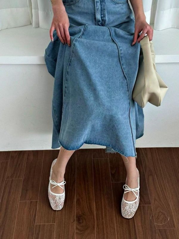 SS139 春季 透露蕾絲娃娃鞋 