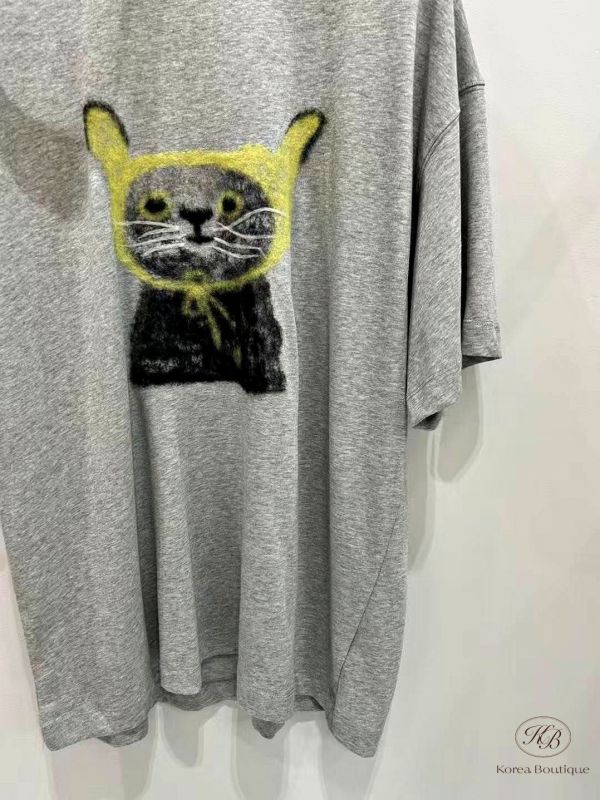 Fw305 秋季 可愛小貓tee 