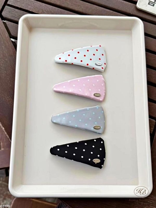 SS340 春季 人氣小點大腸圈 小髮夾 