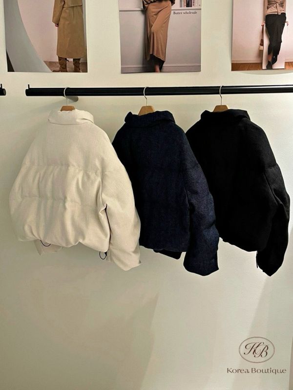 Fw430 冬季 牛仔感羽絨外套 