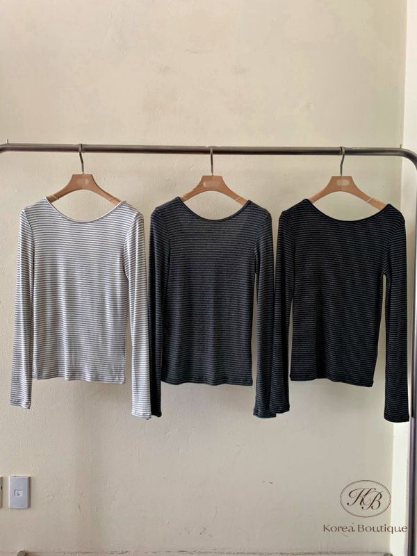 Fw182 秋季 圓領挖背上衣 