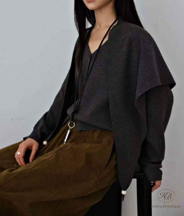 Fw363 秋季 圍巾外套組 