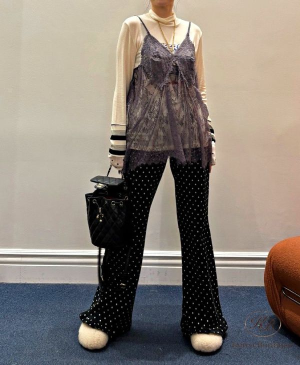 Fw451 冬季 可可愛愛的花邊褲 圖案多款 