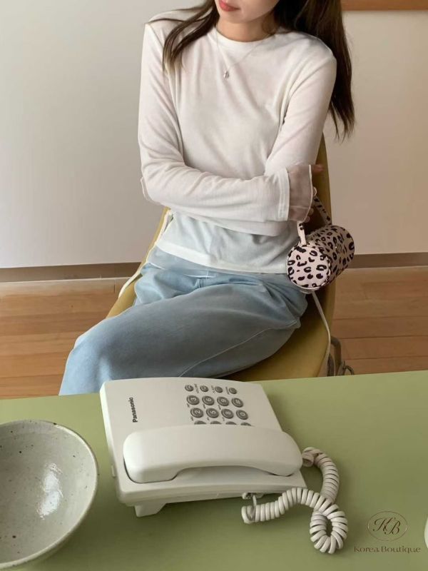 Fw20 秋季 喜歡內層一層紡紗上衣 