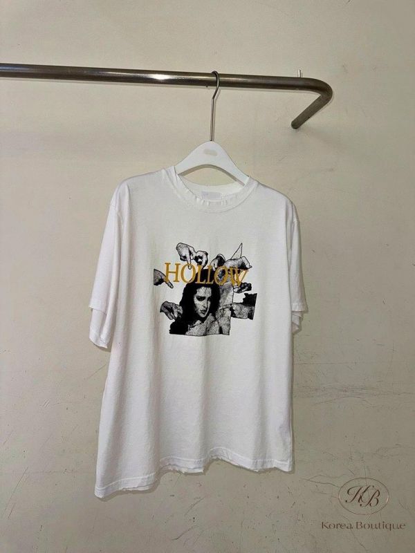 FW2696 秋季 美式頭像tee 