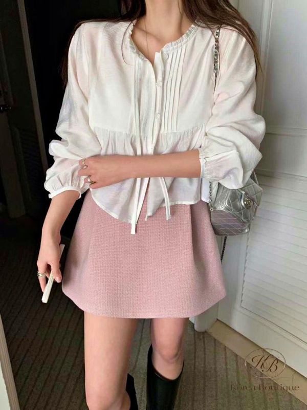 SS121 春季 清新氣質設計家罩衫 