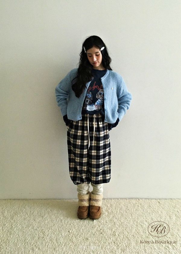 Fw296 秋季 假兩件可愛狗狗上衣 