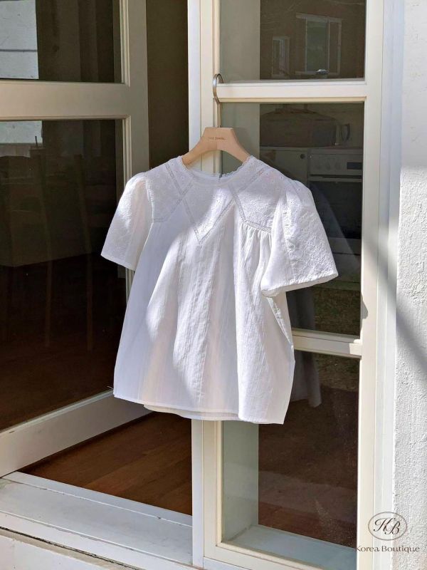 SS401 春季 超美的布蕾絲上衣 