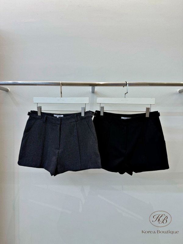 Fw351 秋季 毛呢西裝短褲 