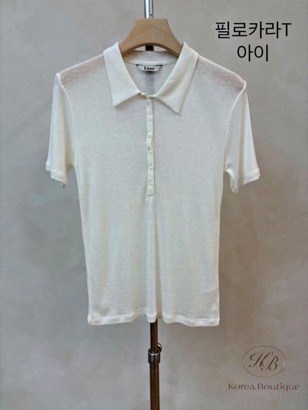KR2642 夏季 材質舒服的polo衫 