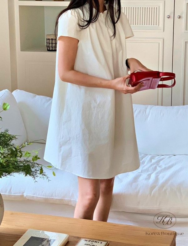 SS292 春季 優雅領洋裝 