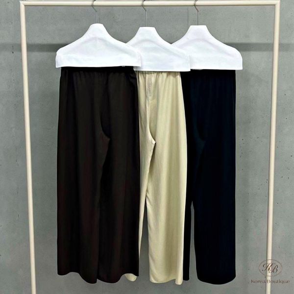 SS271 春季 設計家 質感鬆弛時髦長褲 