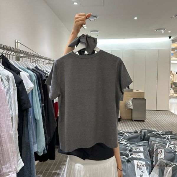 Su27 夏裝 頭飾一組素tee 