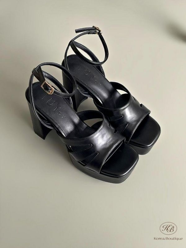 SS215 春季 好美的涼鞋高跟鞋 跟11公分 