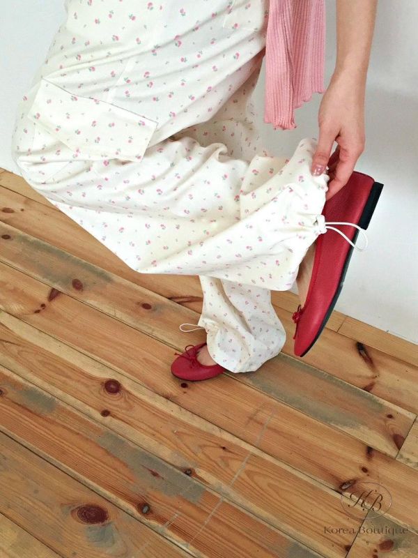 SS269 春季 碎花工裝褲 