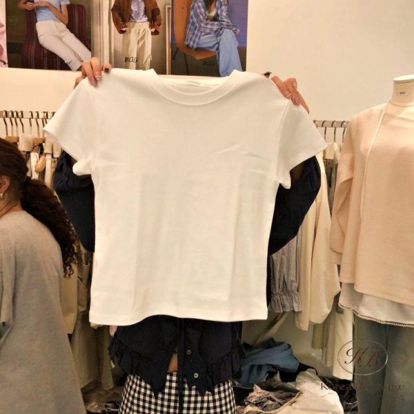 SS326 春季 好看的素tee 