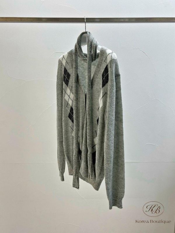 SS119 春季 凌格外套附圍巾 