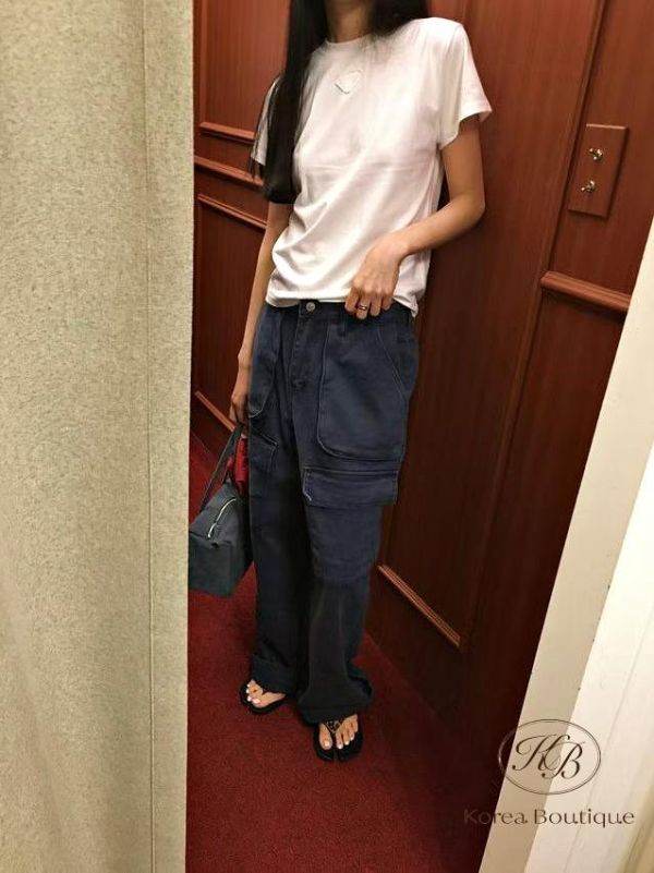 FW2651 秋季 大口袋工裝褲 