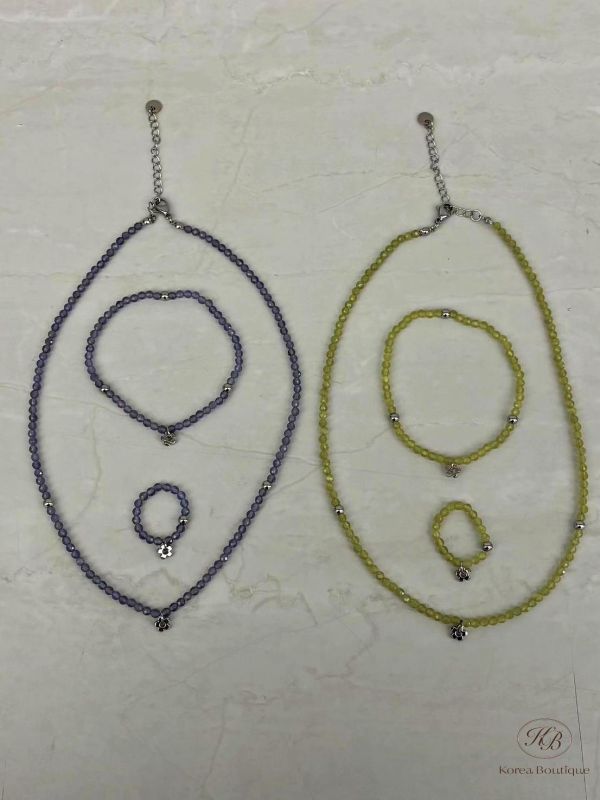 SS272 春季 小花珠珠項鍊 