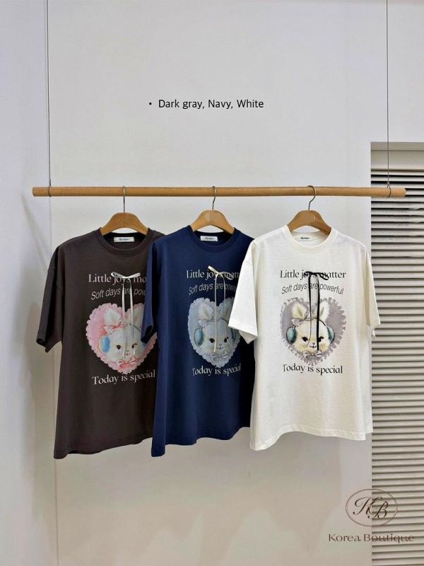 SS146 春季 兔兔立體蝴蝶結上衣 