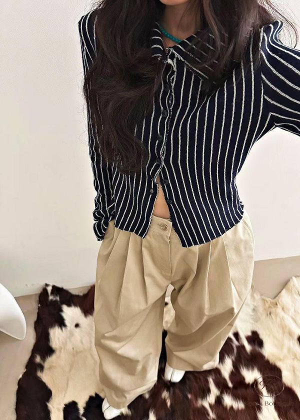 SS12 春季 條紋修身上衣 