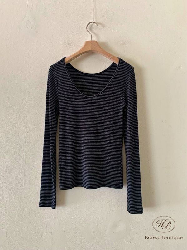 Fw182 秋季 圓領挖背上衣 