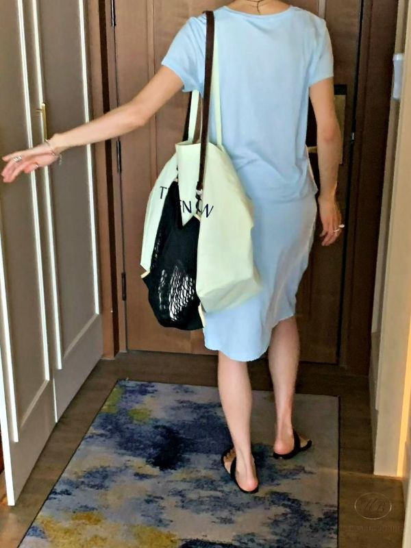 SS387 春季 容量很大顏色好看的帆布袋 