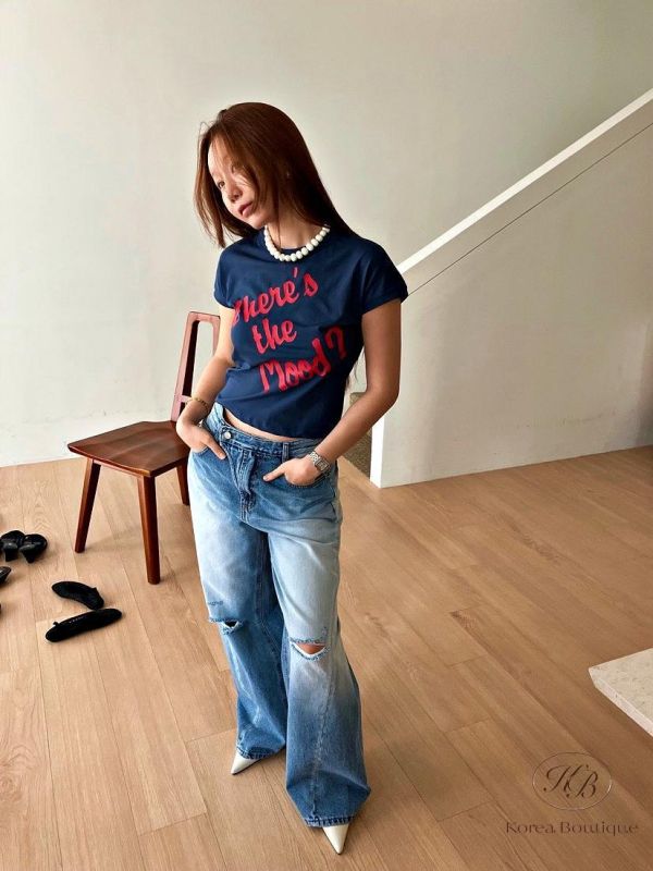 SS200 春季 標語造型的tee 