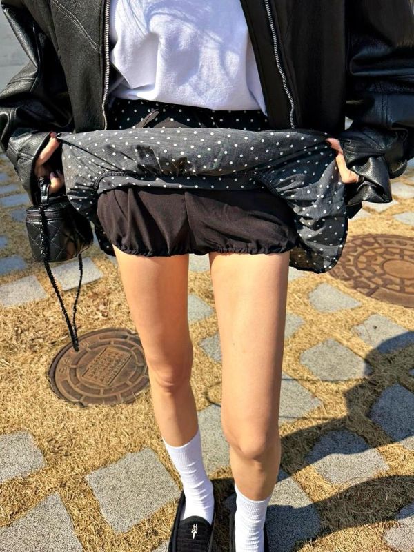 SS298 春季 點點蛋糕褲裙 