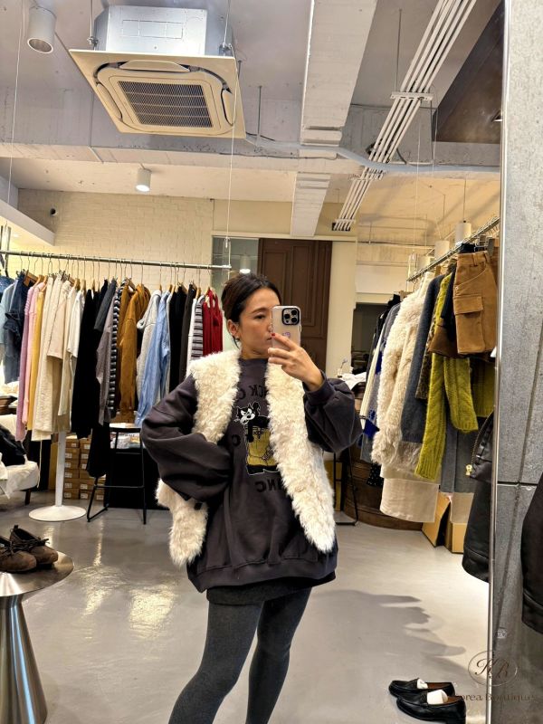 FWKR74 冬季 菲力貓加絨衛衣 