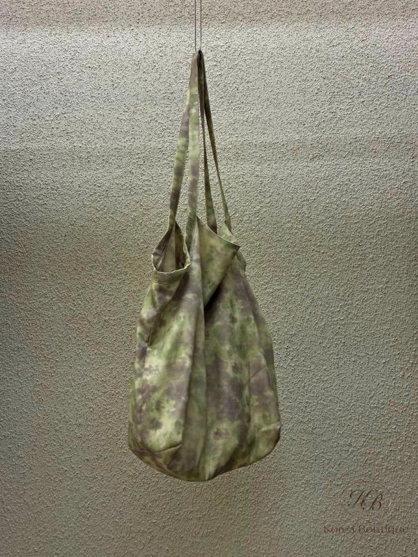 KR2605 夏季 絲鍛花色很美的包包 