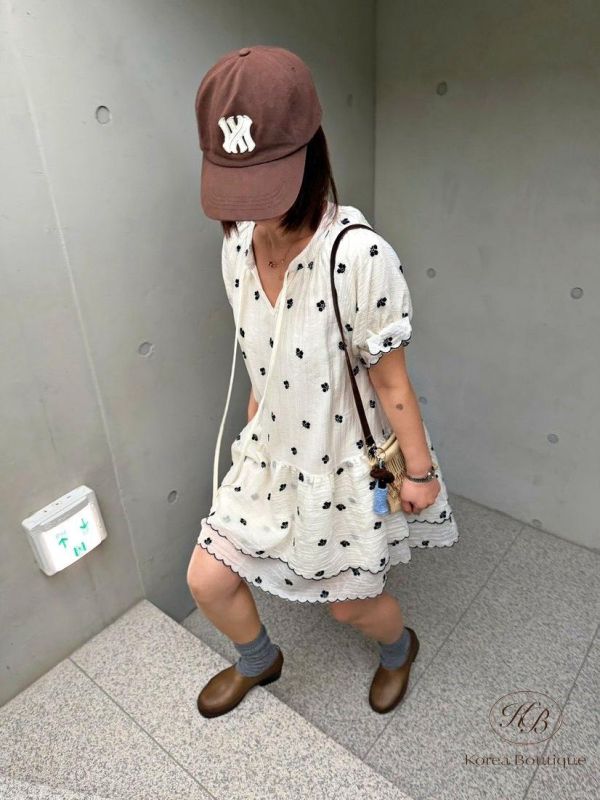 SS422 春季 好美的民俗感洋裝 