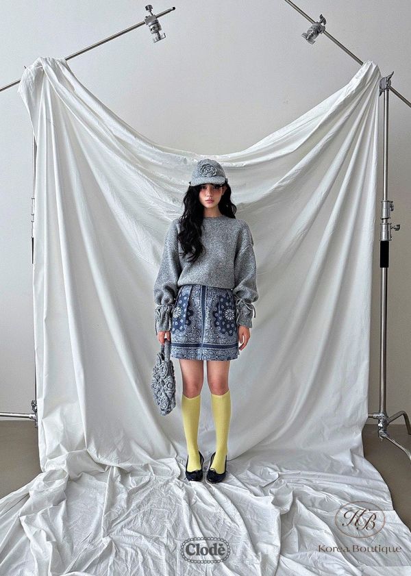 Fw162 秋季 圖騰民俗風裙 