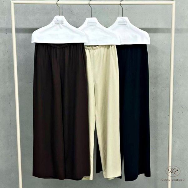 SS271 春季 設計家 質感鬆弛時髦長褲 