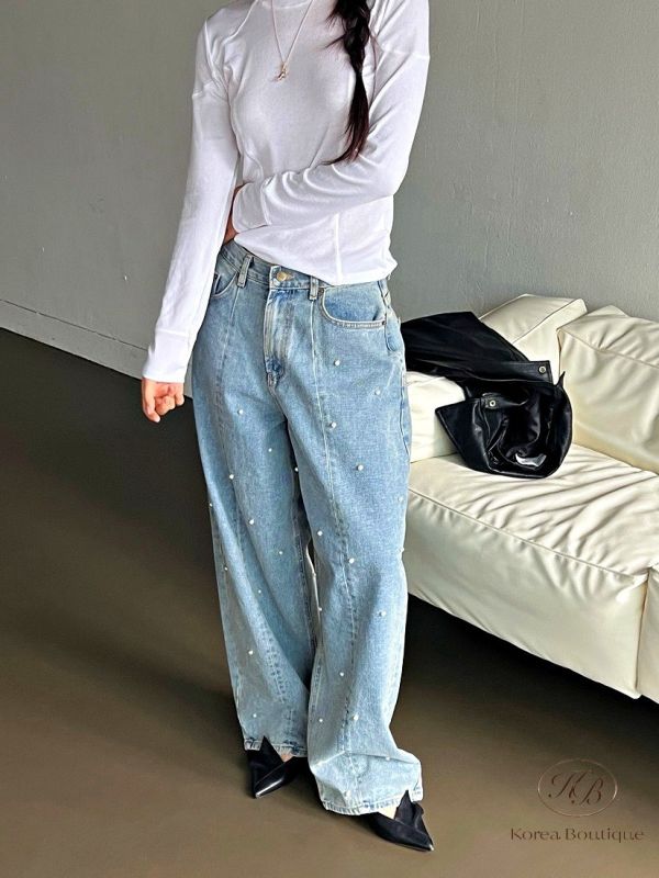 Fw342 秋季 珍珠繭型褲 